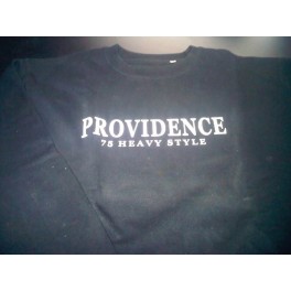 PROVIDENCE "75 HEAVY STYLE" , black, Crewneck