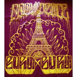 PROVIDENCE "BURN PARIS BURN" Cholo, burgundy